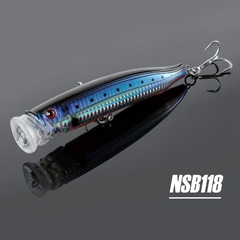 Popper Distance 100mm 19g - As Melhores Carretilhas, Varas, Linhas e Iscas você encontra aqui na LinkPesca