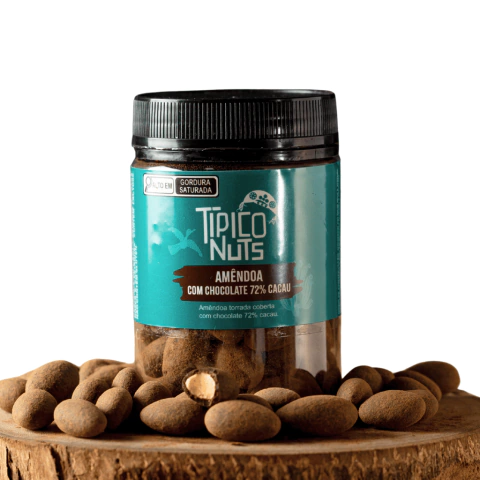 Amêndoa com Chocolate 72% Cacau - comprar online