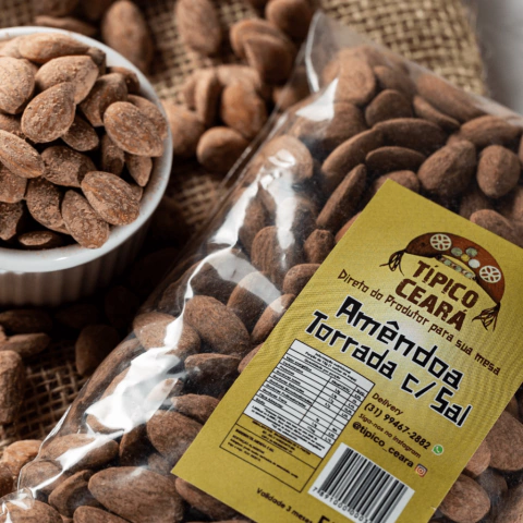 Amêndoa Torrada Com Sal