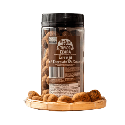 Cereja com Chocolate 72% Cacau - comprar online