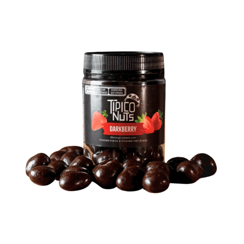 Morango com Chocolate Branco e Chocolate Amargo - Darkberry - comprar online
