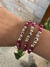 Pulsera fucsia ojito - comprar online