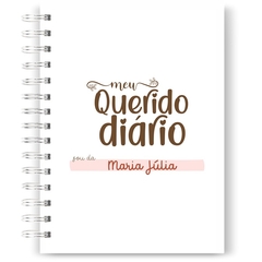 Miolo Impresso A5 colorido para Meu Querido Diário