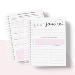Refil / Miolo Impresso A5 para Planner Financeiro Living
