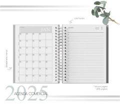 Refil / Miolo Impresso A5 para Agenda 2025 - 1 dia por página - comprar online