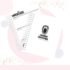 Miolo Impresso A5 para Caderno Devocional Menino