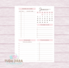 Refil / Miolo Meu Planner 2025 - Modelo Horizontal