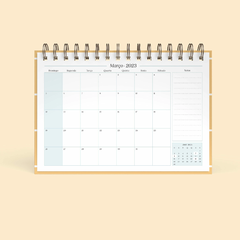Refil / Miolo Impresso A5 para Calendário de Mesa 2025 na internet