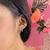 Pincerg FAKE para cartilagem - METAL - PAR - DOURADO - FOLHAGEM - comprar online