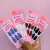 KIT de unha ALMOND PINTADA - 12 unidades - DAFU