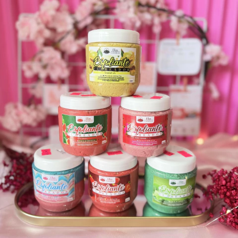 Esfoliante clareador - ELLAS cosmeticos - 300g