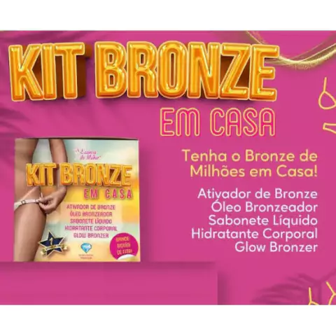Kit bronze - essencia da mulher