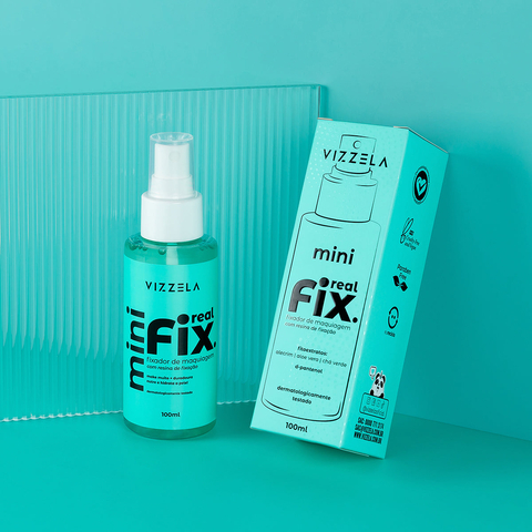 FIXADOR DE MAQUIAGEM - MINI - REAL FIX - VIZZELA -100ml
