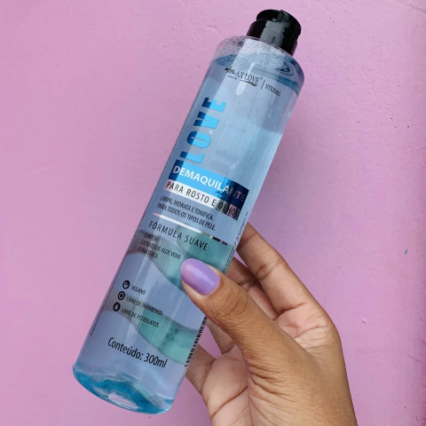 Demaquilante - Max love - 300ml - AZUL