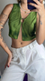 UPCYCLING TOP LIVIA GREEN na internet