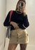 MINI SKIRT CARGO CREAM - comprar online