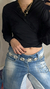 VINTAGE CGC TOP RENDA BLACK TRANSPASSADO - comprar online