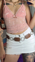 TANK TOP LACE PINK na internet