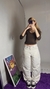 VINTAGE CGC BAGGY CREAM JEANS - comprar online
