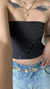 UPCYCLING TOP BROWN AUTORAL - comprar online