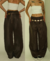 VINTAGE BAGGY WORK PANTS BROWN