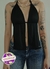 Upcycling Top Isis Black Autoral - comprar online