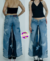 UPCYCLING STARS Y2K JEANS AUTORAL