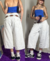 JORTS CARGO JEANS WHITE