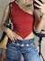 UPCYCLING TOP PIETRA RED - comprar online