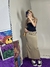VINTAGE MIDI SKIRT VELUDO na internet