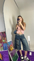 UPCYCLING JORTS JEANS AUTORAL - Pérola Garimpos