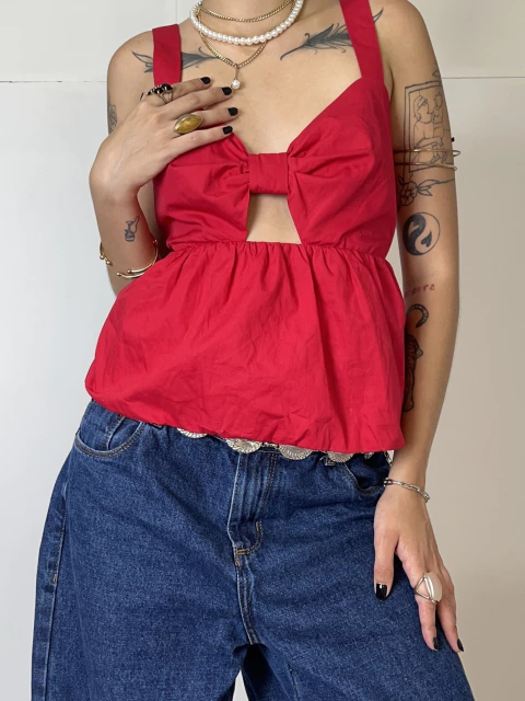 TOP/BATA CHRISTMAS RED