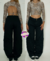 CARGO BLACK JEANS