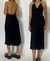 VINTAGE MIDI DRESS RED & BLACK (dupla face) na internet