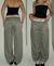 VINTAGE BAGGY WORK PANTS CINZA RISCA DE GIZ