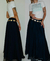 MAXI SKIRT BLUE MARINHO