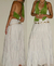 UPCYCLING MAXI SKIRT GYPSY WHITE AUTORAL