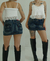 MINI SKIRT CARGO JEANS Y2K