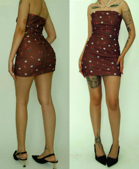 TEE FASHION DRESS CHERRY