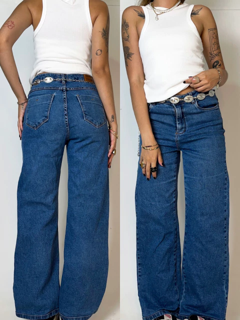 CONSCIÊNCIA JEANS RETA OVER PANTS