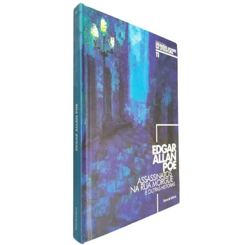 Livro Coleção Folha Grandes Nomes da Literatura Volume 11 Edgar Allan Poe Assassinatos na Rua Morgue e Outras Histórias
