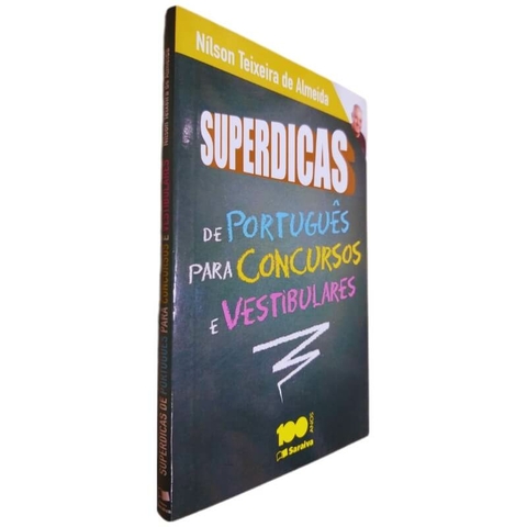 Livro Físico Superdicas de Português Para Concursos e Vestibulares Nilson Teixeira de Almeida Edição de Bolso