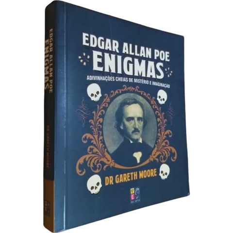 Livro Fisico Edgar Allan Poe Enigmas Dr. Gareth Moore Adivinhações Cheias de Mistério e Imaginação
