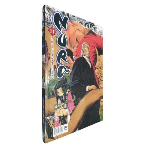 Livro Físico HQ Mangá Nura A Ascensão do Clã das Sombras Volume 11 Hiroshi Shiibashi