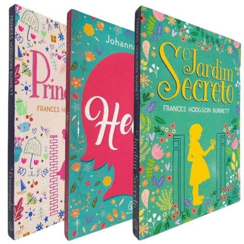 3 Livros Físicos As Sonhadoras O Jardim Secreto A Princesinha Frances Hodgson Burnett Heidi Johanna Spyri