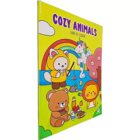 Livro de Colorir Cozy Animals Coleção Bobbie Goods Deto Silva (Ilustrações)