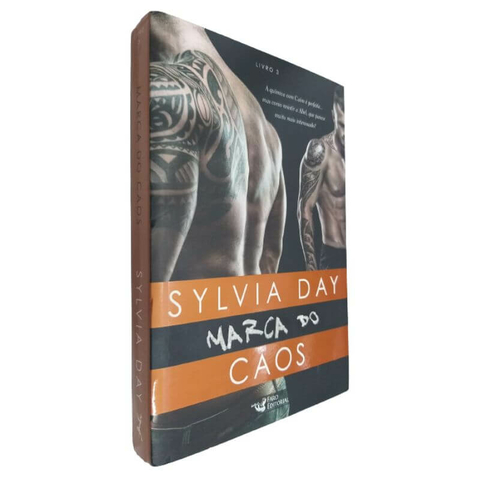 Livro Físico Marca do Caos Sylvia Day Livro 3 A Química com Caim é Perfeito... Mas Como Resistir a Abel, Que Parece