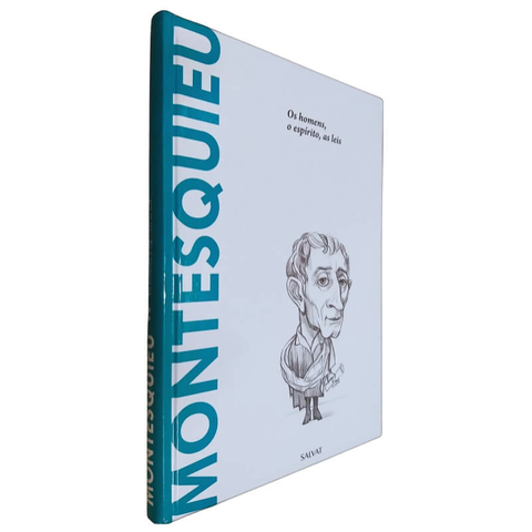 Livro Físico Coleção Descobrindo a Filosofia Volume 17 Montesquieu Stefano Ballerio Os Homens, O Espírito, As Leis