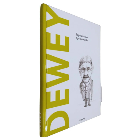 Livro Físico Coleção Descobrindo a Filosofia Volume 50 Dewey Experimentar o Pensamento