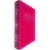 A Bíblia da Pregadora Fiel ARC Full Color Capa PU Luxo Pink Palavras de Deus em Azul e as de Jesus em Vermelho